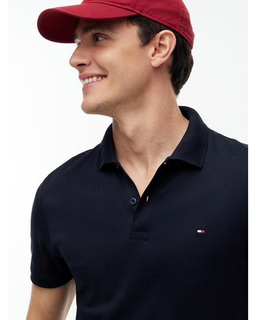 Tommy Hilfiger Blue Regular Fit Polo Shirt for men