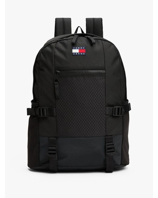 Sac À Dos À Sangles En Toile Tommy Hilfiger pour homme en coloris Black