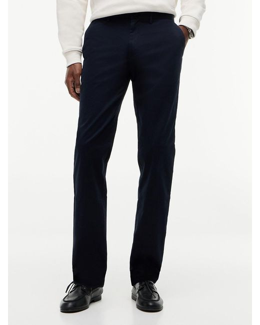 Tommy Hilfiger Blue 1985 Denton Straight Chinos for men