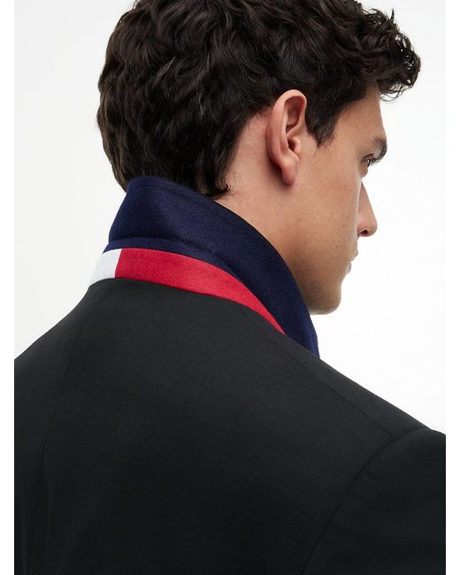 Tommy Hilfiger Black Tech Regular Fit Wool Blend Blazer for men