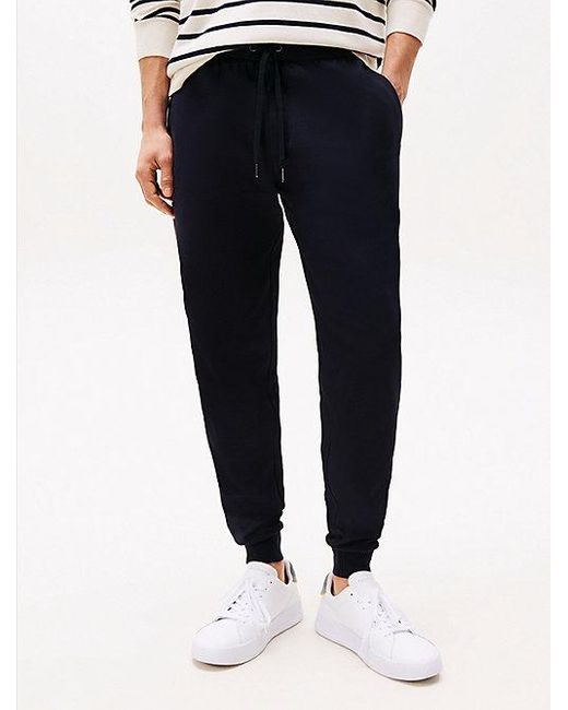 Tommy Hilfiger Jogger Met Trekkoord En Geborduurde Vlag in het Red voor heren