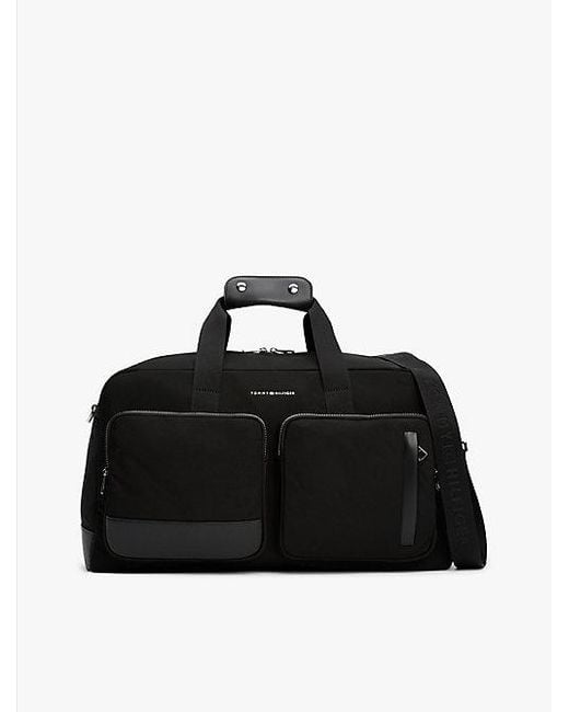 Tommy Hilfiger Th Business Dufflebag Mit Logo in Black für Herren