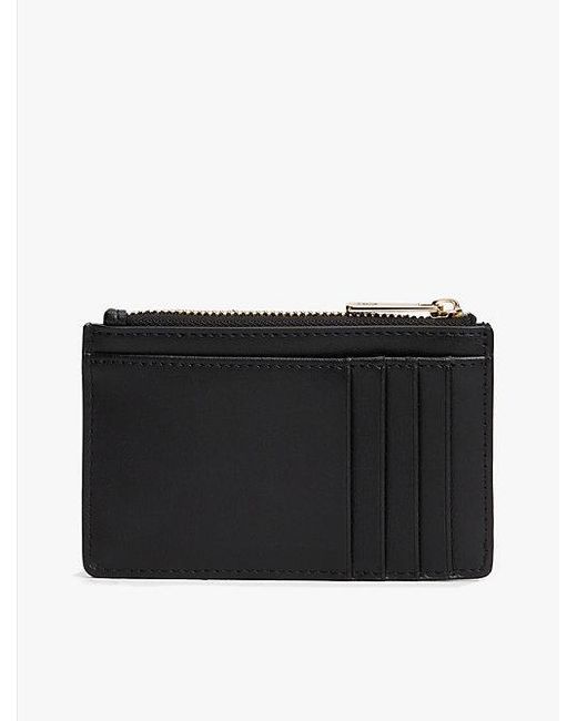 Tarjetero Hilfiger Icon Con Cremallera Tommy Hilfiger de color Black
