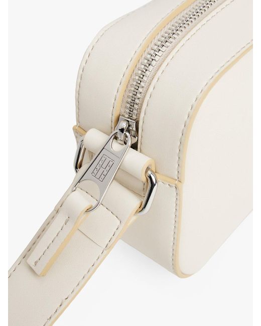 Tommy Hilfiger Natural Logo Plaque Crossbody Camera Bag