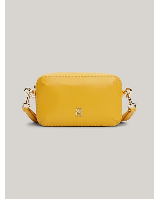 Tommy Hilfiger Yellow Chic Crossover Camera Bag