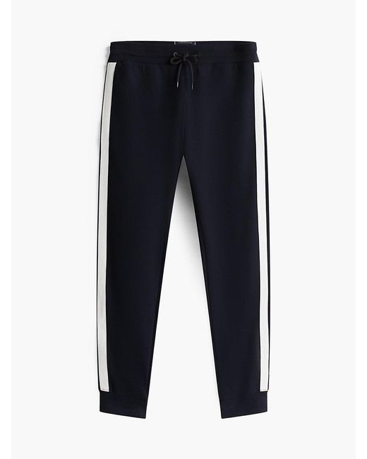 Tommy Hilfiger Blue Th Established Cuffed Lounge Joggers for men