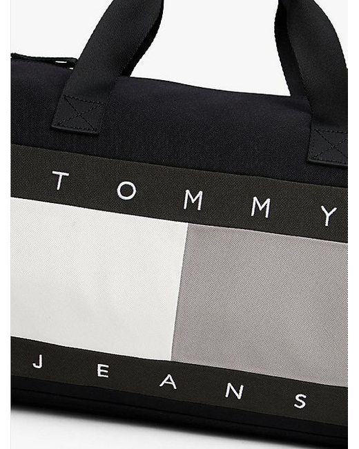 Tommy Hilfiger Archive Weekendtas Met Colour-Blocked Logo in het Black voor heren