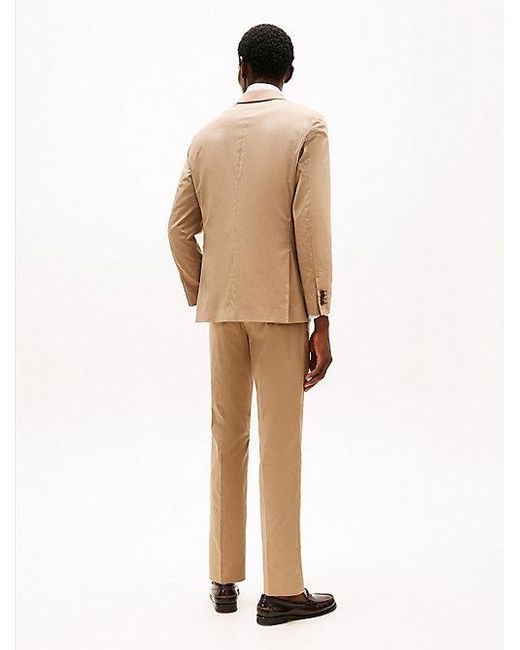 Tommy Hilfiger Slim Fit Pak Met Klepzakken in het Natural voor heren