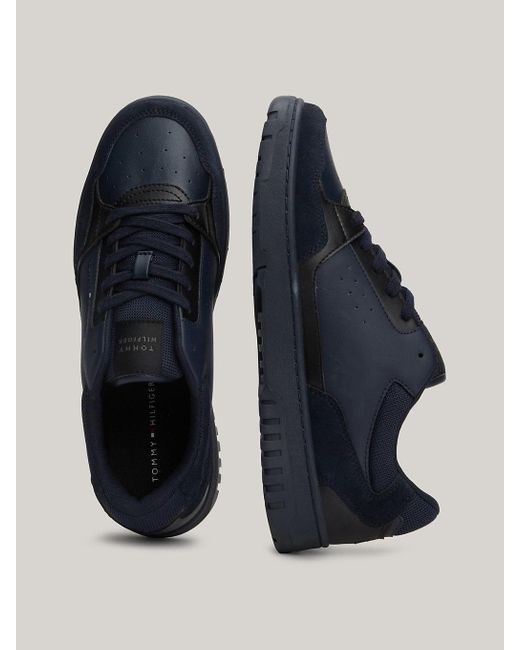 Tommy Hilfiger Blue Cleat Basketball Trainers for men