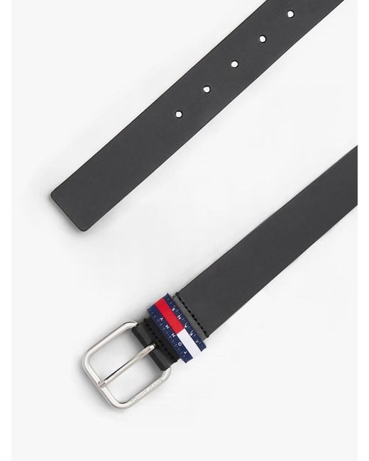 Cintura Ryan di Tommy Hilfiger in Black da Uomo
