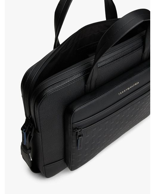Sacoche Pour Ordinateur Portable Modern Tommy Hilfiger pour homme en coloris Black