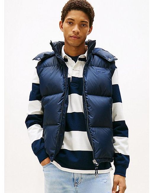 Tommy Hilfiger Alaska Ripstop Bodywarmer in het Blue voor heren