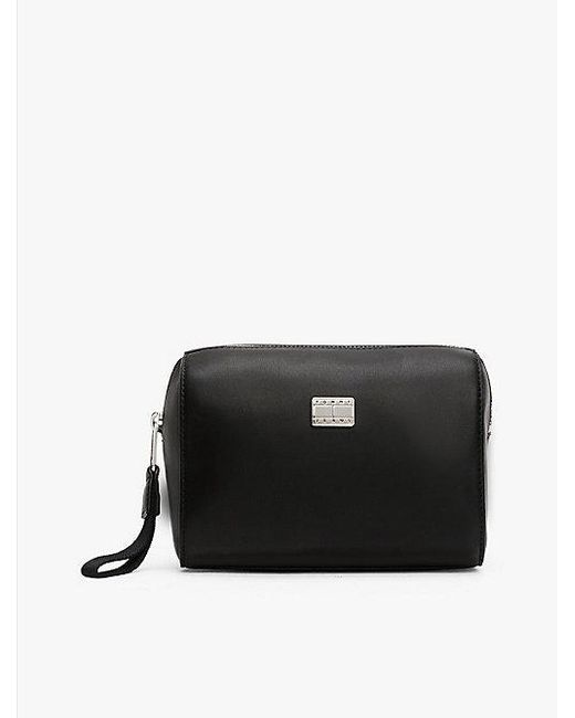 Neceser Compacto Con Insignia Tommy Hilfiger de color Black