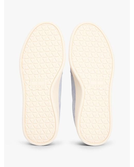 Tommy Hilfiger White The Greenwich Suede Chunky Trainers