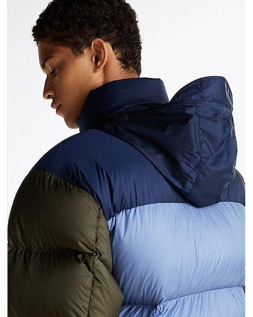 Tommy Hilfiger Alaska Pufferjack Met Donsvulling in het Blue voor heren