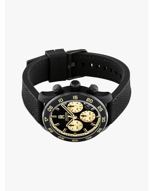 Tommy Hilfiger Th Monogram Black Chronograph Watch for men