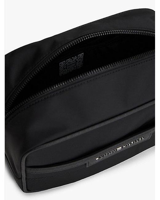 Neceser Con Logo Metálico Tommy Hilfiger de hombre de color Black