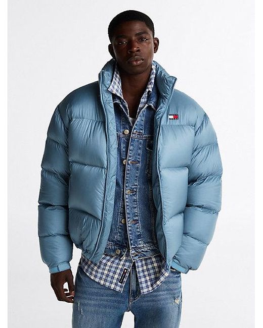 Tommy Hilfiger Alaska Pufferjack Met Donsvulling in het Blue voor heren