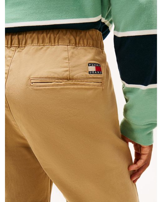 Tommy Hilfiger Green Sonny Tapered Twill Chinos for men