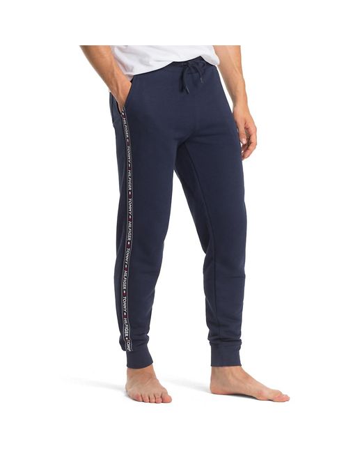 repeat logo tape joggers