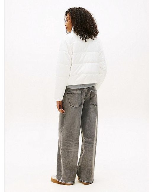 Chaqueta Acolchada Y Resistente Al Agua Tommy Hilfiger de color White