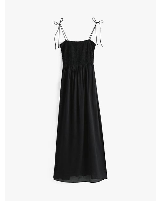 Tommy Hilfiger Black Smock Beach Dress