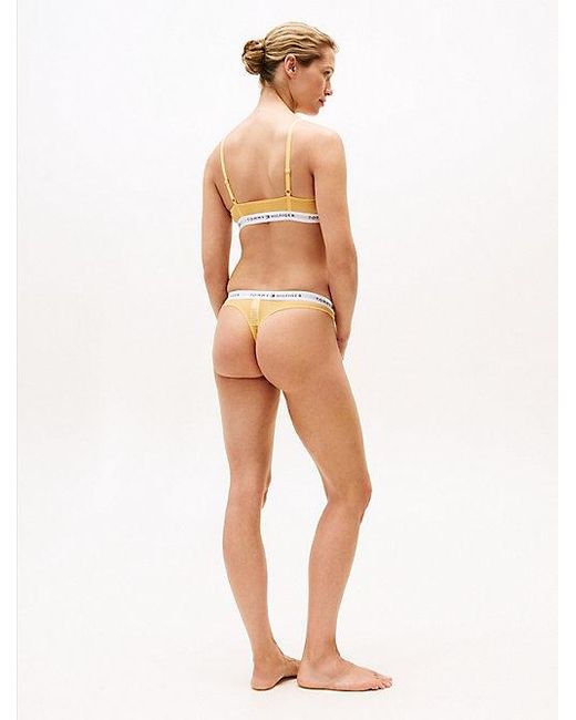 Tommy Hilfiger Essential Set Van 2 Mesh Triangel-Bh's in het Pink