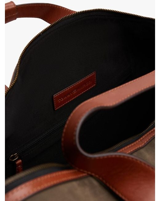 Borsone Casual Con Logo di Tommy Hilfiger in Brown da Uomo