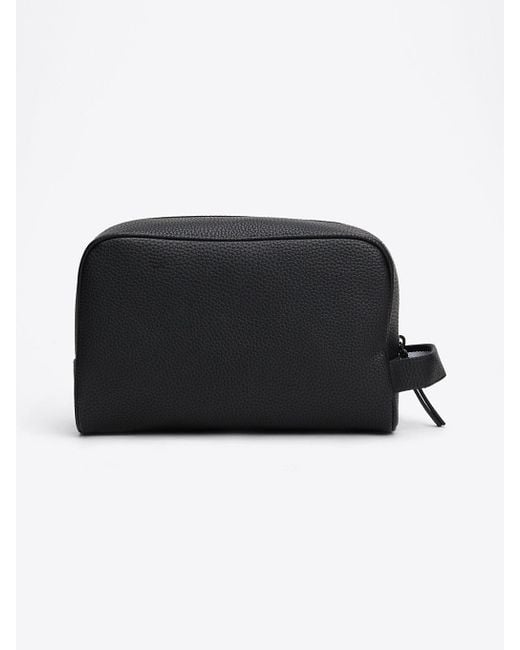 Pochette Toilette Essential di Tommy Hilfiger in Black da Uomo