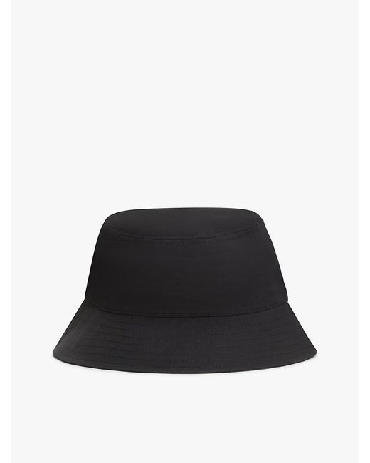 Cappello A Secchiello Con Logo Ricamato di Tommy Hilfiger in Black da Uomo