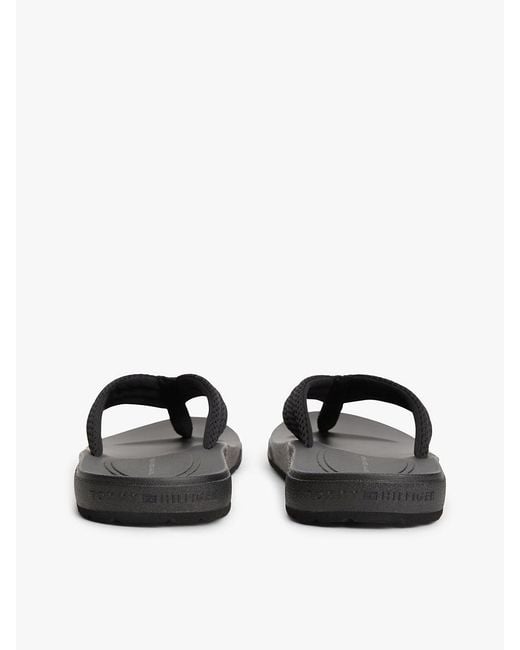 Tommy Hilfiger White Contoured Footbed Flip-flops for men