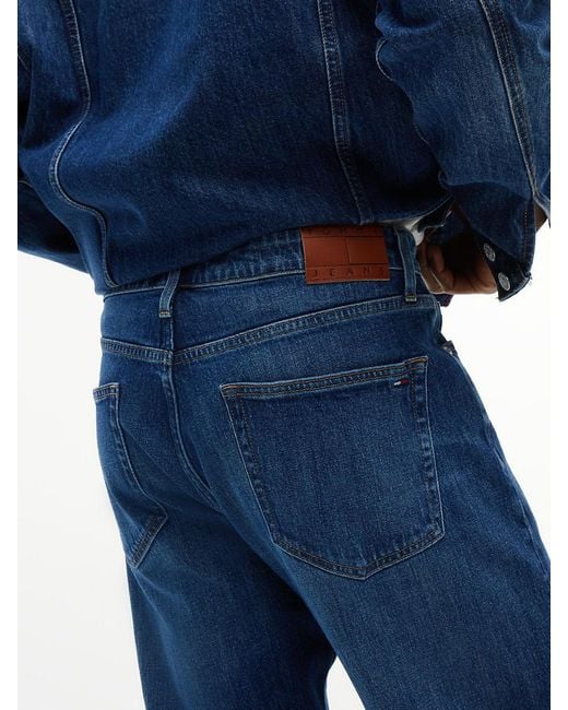 Tommy Hilfiger Blue Otis Regular Straight Jeans for men