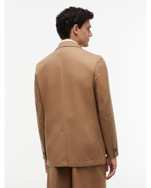 Tommy Hilfiger Natural Th Flex Regular Fit Single Breasted Blazer for men