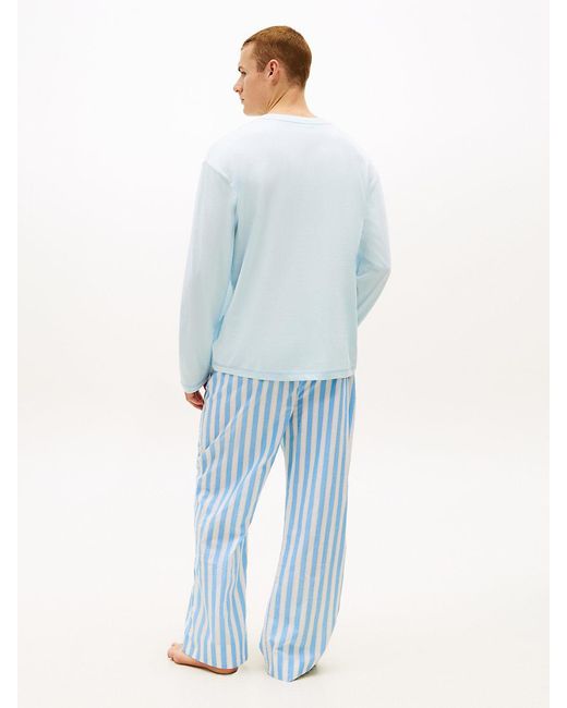 Tommy Hilfiger Blue Th Original Print Pyjama Set for men