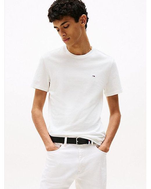 Tommy Hilfiger Set Van 3 Extra Slim Fit T-Shirts Met Vlag in het Blue voor heren