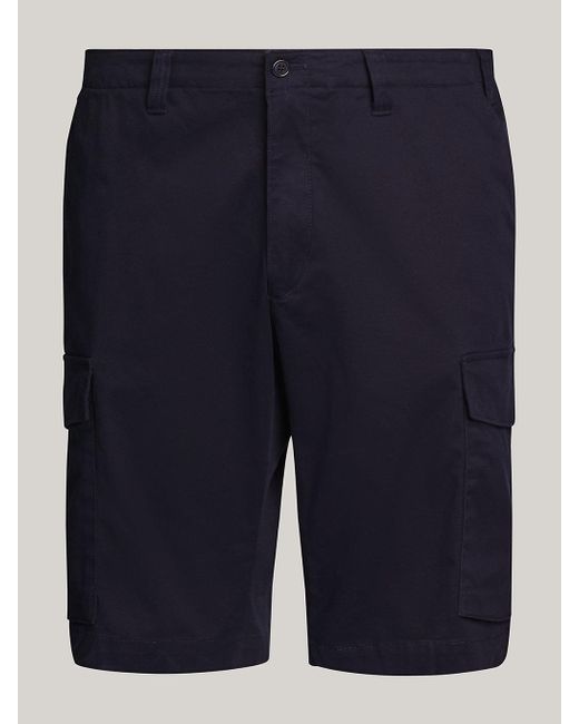 Tommy Hilfiger Blue Plus 1985 Collection Essential Cargo Shorts for men