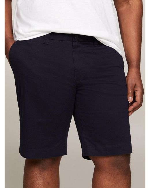 Tommy Hilfiger Blue Plus Brooklyn 1985 Collection Chino Shorts for men