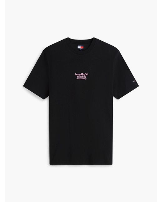 Tommy Hilfiger Blue Back Graphic Relaxed Jersey T-Shirt for men