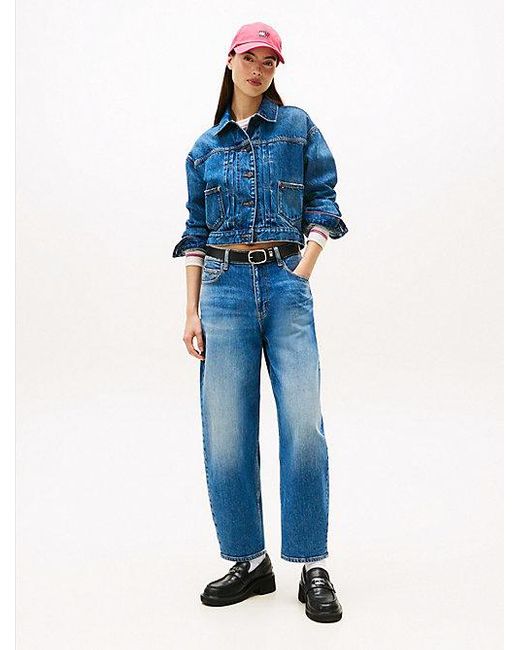 Tommy Hilfiger Tapered Jeans Met Balloon-Pijpen in het Blue