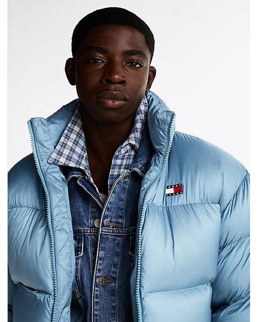 Tommy Hilfiger Alaska Pufferjack Met Donsvulling in het Blue voor heren