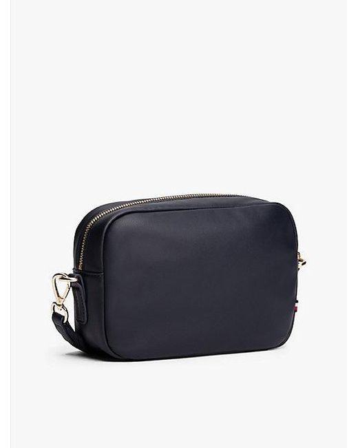 Tommy Hilfiger Blue Crossbody-Kameratasche Mit Th-Monogramm