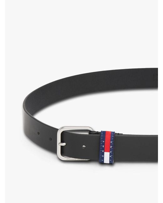 Cintura Ryan di Tommy Hilfiger in Black da Uomo