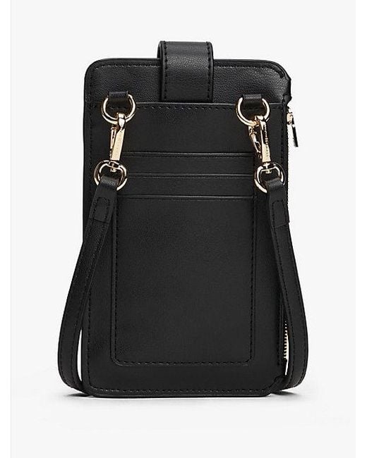 Tommy Hilfiger Black Handytasche Mit Th-Monogramm