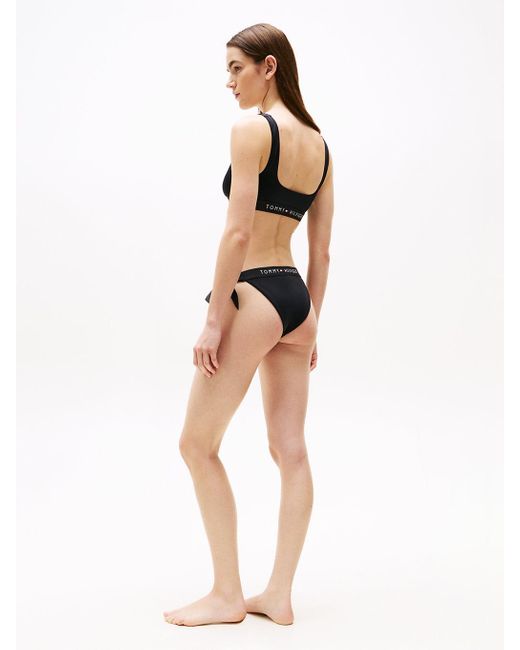 Tommy Hilfiger Black Original Bralette Bikini Top