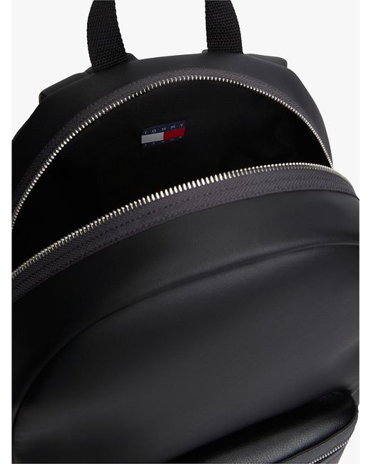 Tommy Hilfiger Black Logo Dome Backpack for men