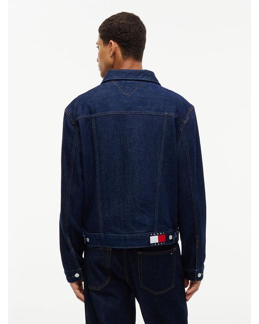 Tommy Hilfiger Blue Ryan Regular Denim Trucker Jacket for men
