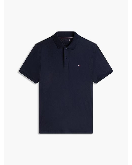 Tommy Hilfiger Blue Regular Fit Polo Shirt for men