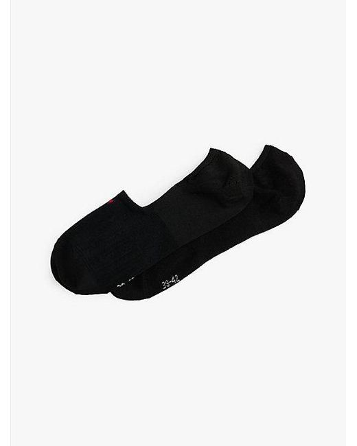 Tommy Hilfiger Set Van 2 Paar Footie-Sokken in het Black