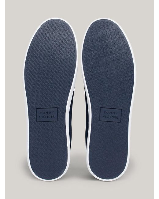 Tommy Hilfiger Blue Essential Signature Tape Trainers for men