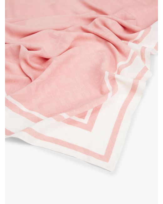 Carré Chic En Soie Majoritaire Tommy Hilfiger en coloris Pink